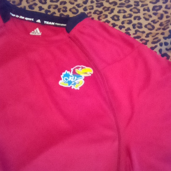 Adidas KU t shirt - Picture 2 of 5